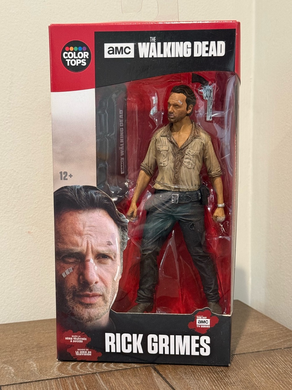 2016 McFarlane Color Tops RICK GRIMES #1 AMC The Walking Dead Figurine Brand NEW